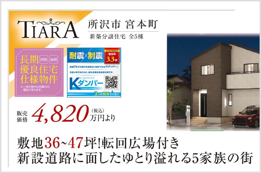 TIARA 所沢市宮本町